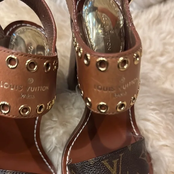 Louis Vuitton Passenger Sandals Sz 37/6.5 - Picture 8 of 13
